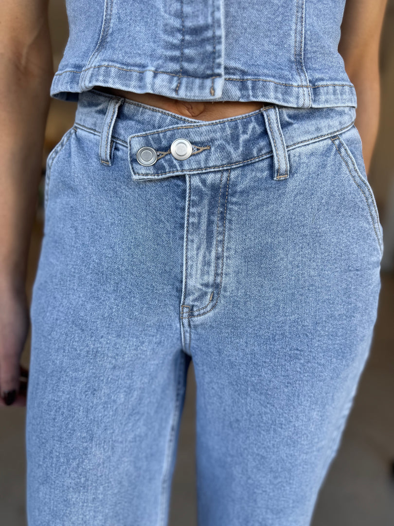 ETCH DENIM JEAN