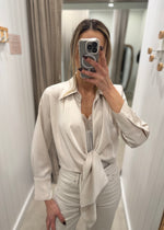 Load image into Gallery viewer, SOPRANO OVERSHIRT - OYSTER
