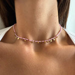 Load image into Gallery viewer, MONTE CARLO NECKLACE - PINK
