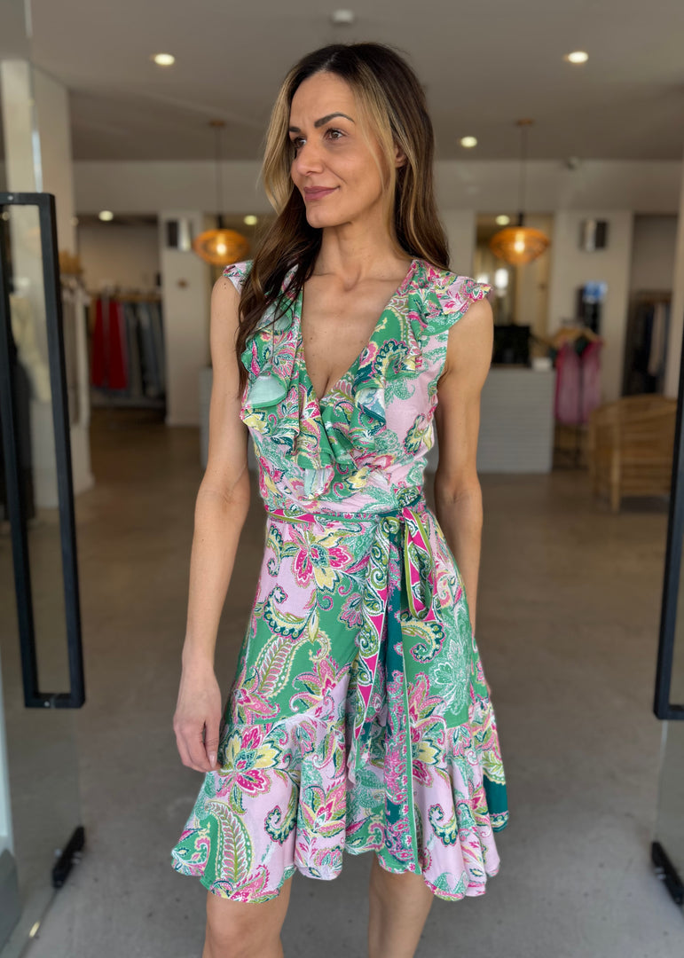 PIA WRAP DRESS
