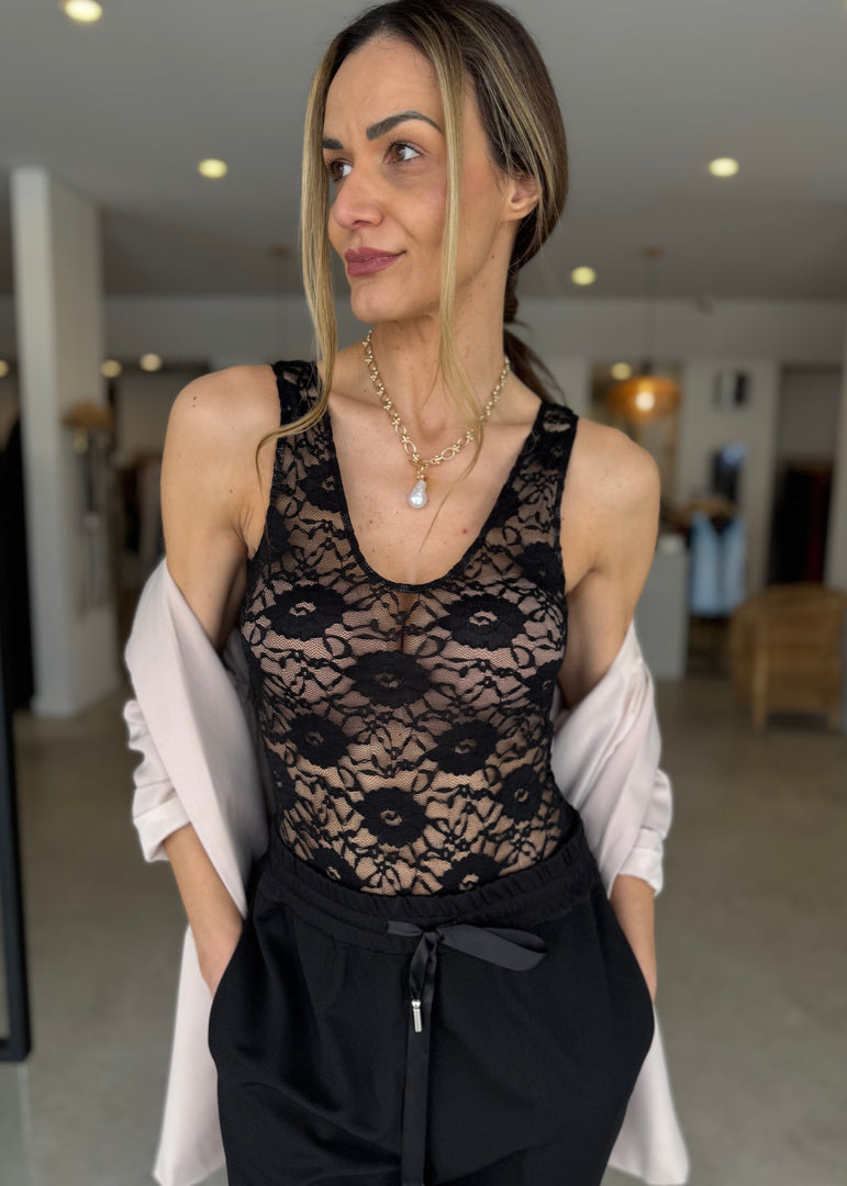 DOLCE BODYSUIT - BLACK