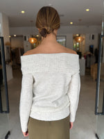 Load image into Gallery viewer, ABBOTT OS KNIT - IVORY MARLE

