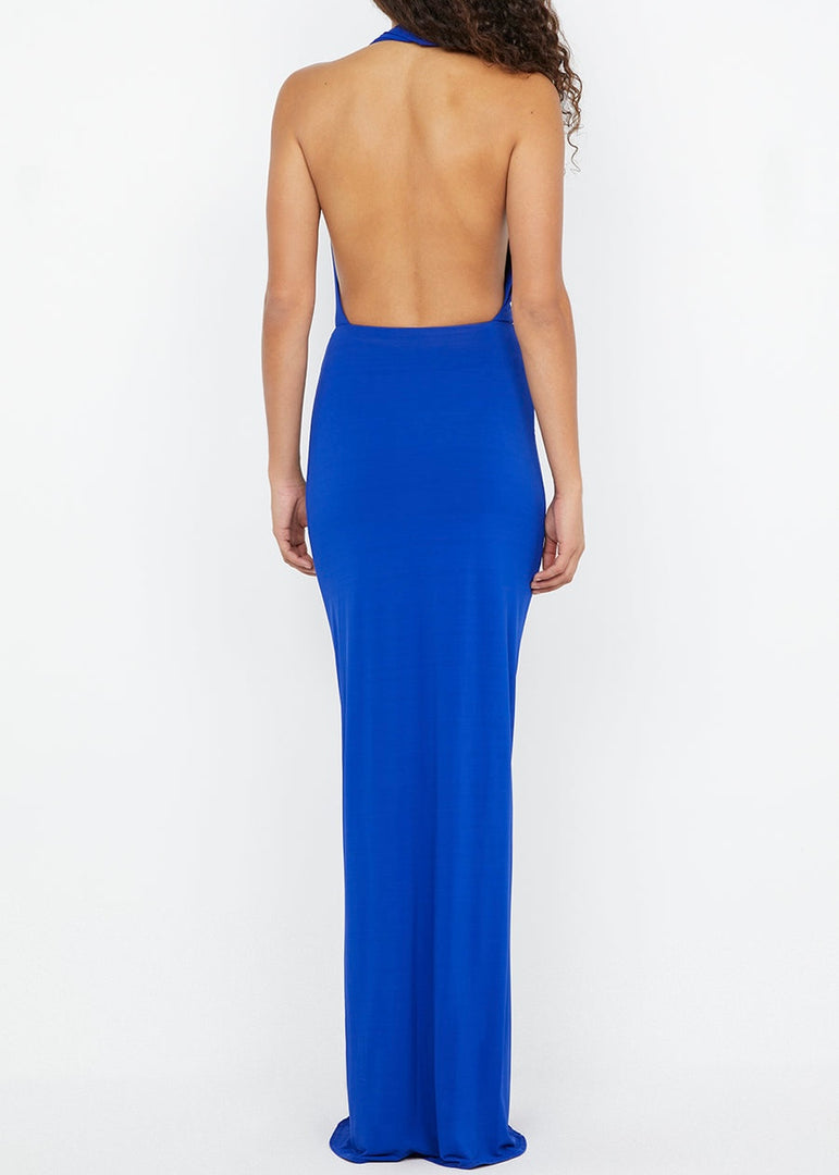 NESSIE MAXI DRESS ULTRAMARINE