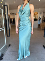 Load image into Gallery viewer, PENELOPE DRAPE GOWN - SAGE
