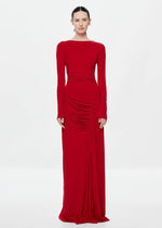 Load image into Gallery viewer, GLACIER LS DRESS - CHERRY
