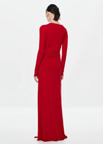 Load image into Gallery viewer, GLACIER LS DRESS - CHERRY

