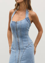 Load image into Gallery viewer, SABINE DENIM DRESS
