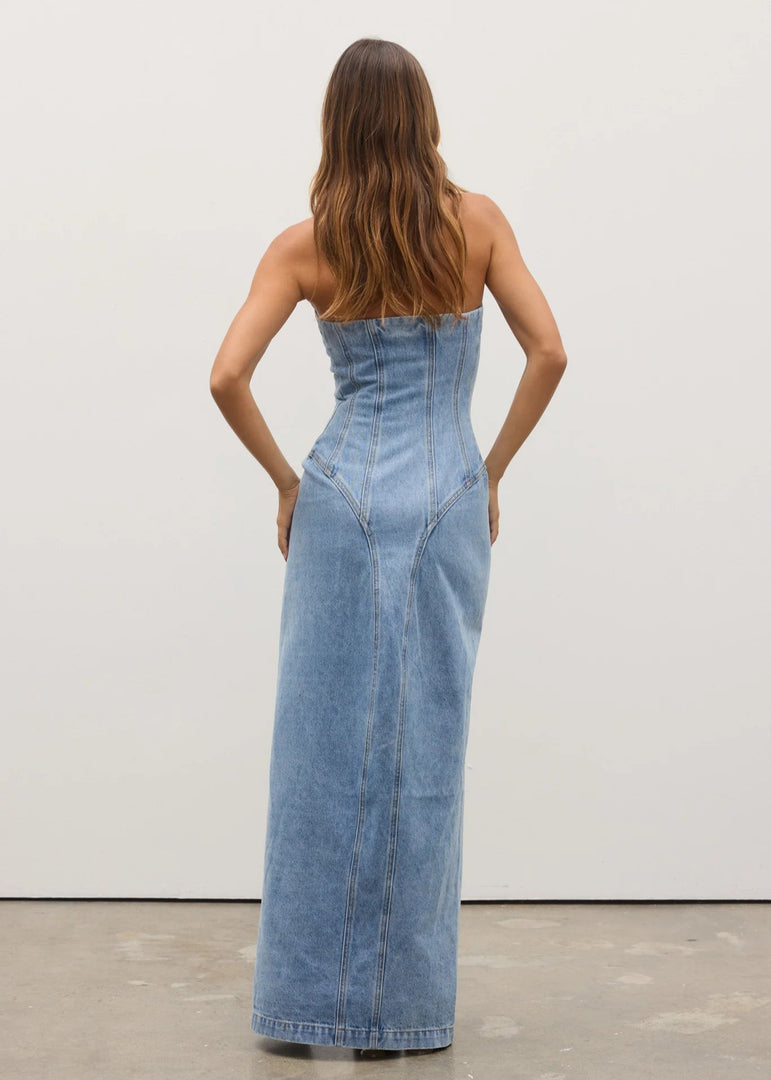SABINE DENIM DRESS