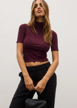 Load image into Gallery viewer, SHAY TOP - PLUM
