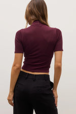 Load image into Gallery viewer, SHAY TOP - PLUM
