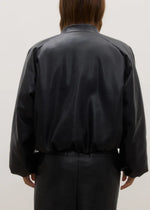 Load image into Gallery viewer, CECI BOMBER JACKET BLACK
