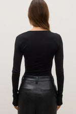 Load image into Gallery viewer, MANI TOP - BLACK
