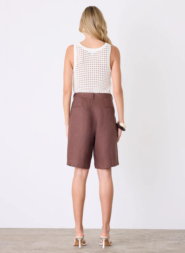 HARBOUR KNIT TANK PEARL