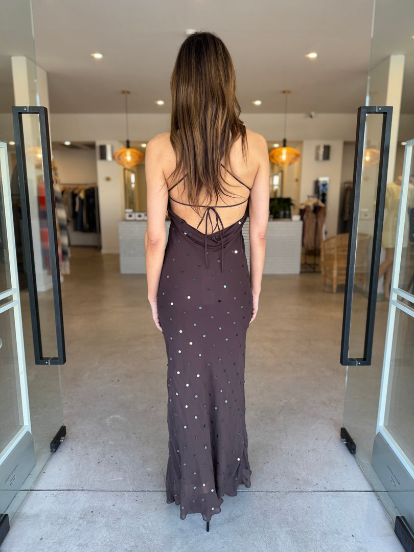 ARIELLE SLIP MAXI DRESS
