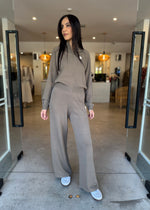 Load image into Gallery viewer, RETREAT KNIT PANT - BISCUIT
