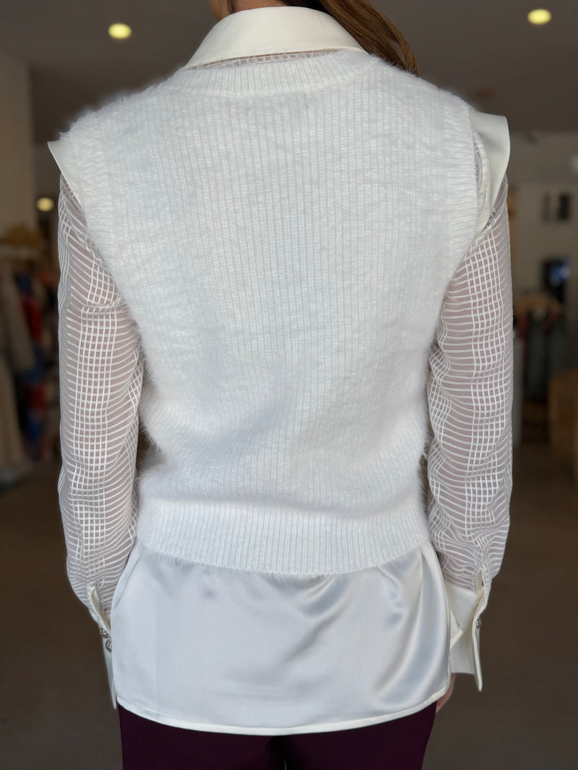 SLUMBER VEST - WHITE