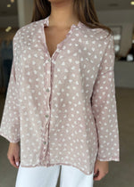 Load image into Gallery viewer, HEART COTTON SHIRT - ROSA
