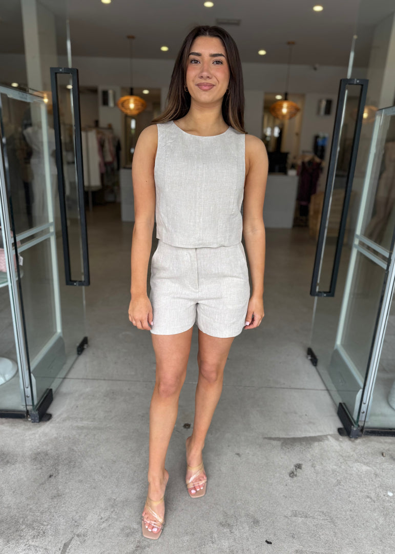 MARLI LINEN TOP