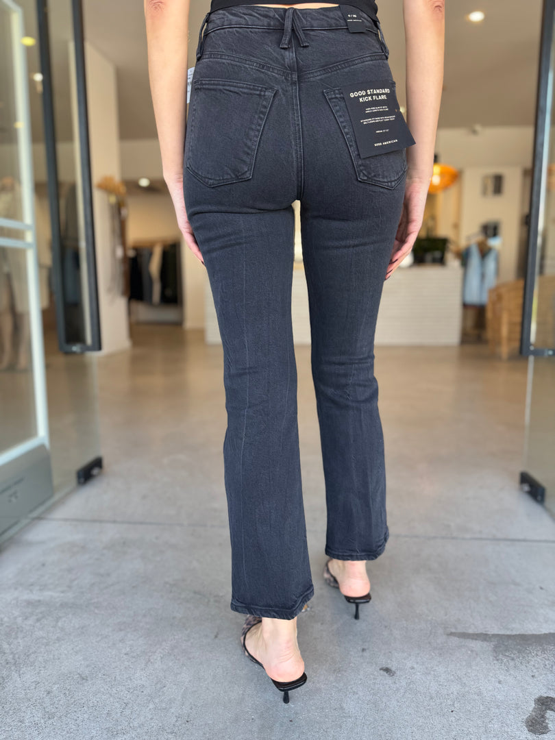 GOOD STANDARD KICK FLARE - BLACK
