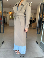 Load image into Gallery viewer, DILLEN TRENCH COAT - TAUPE
