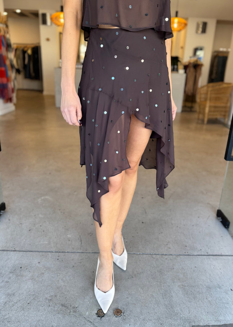 ARIELLE ASYMM SKIRT