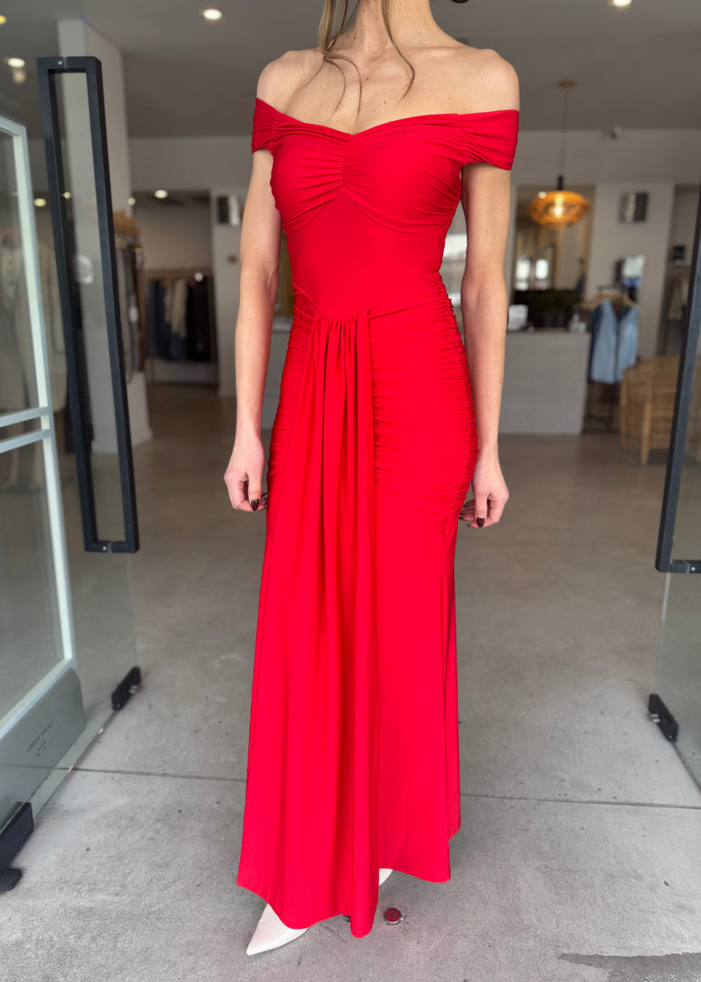 PRESUMPTUOUS OS DRESS - RED