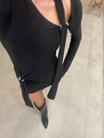 Load image into Gallery viewer, TENSION JERSEY MINI DRESS
