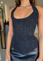 Load image into Gallery viewer, SABINE DENIM CORSET
