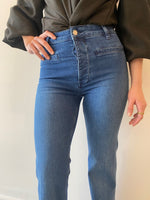 Load image into Gallery viewer, PERCY FLARE JEAN - DENIM
