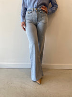 Load image into Gallery viewer, WILLOW WIDE JEAN - DENIM
