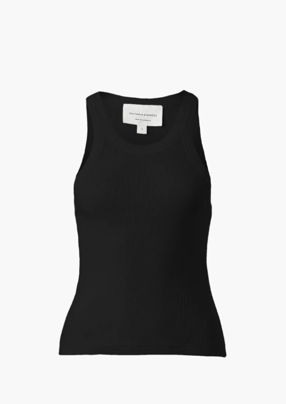 LORNE TANK - BLACK