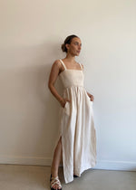 Load image into Gallery viewer, RYNN LINEN MAXI DRESS
