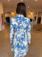 Load image into Gallery viewer, LEANDRO LACE TRIM BLAZER - MOSAIC
