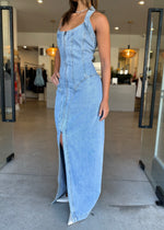 Load image into Gallery viewer, SABINE DENIM DRESS

