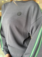 Load image into Gallery viewer, RETREAT KNIT JUMPER CAVIAR
