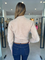 Load image into Gallery viewer, BELLA CASHMERE CARDI - LATTE
