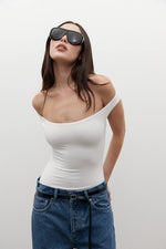 Load image into Gallery viewer, GIGI BODYSUIT WHITE
