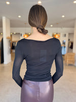 Load image into Gallery viewer, MANI TOP - BLACK
