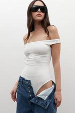 Load image into Gallery viewer, GIGI BODYSUIT WHITE
