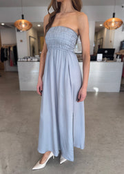 ZURI TENCEL MAXI DRESS - STORM