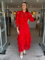 Load image into Gallery viewer, LILJA MAXI DRESS - RED
