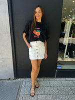 Load image into Gallery viewer, PEACHY KEEN TEE - CHARCOAL
