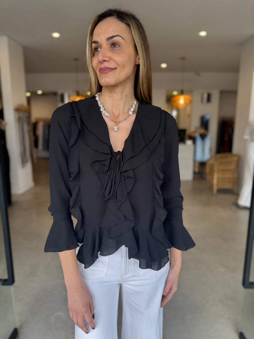 HARPER TOP - BLACK