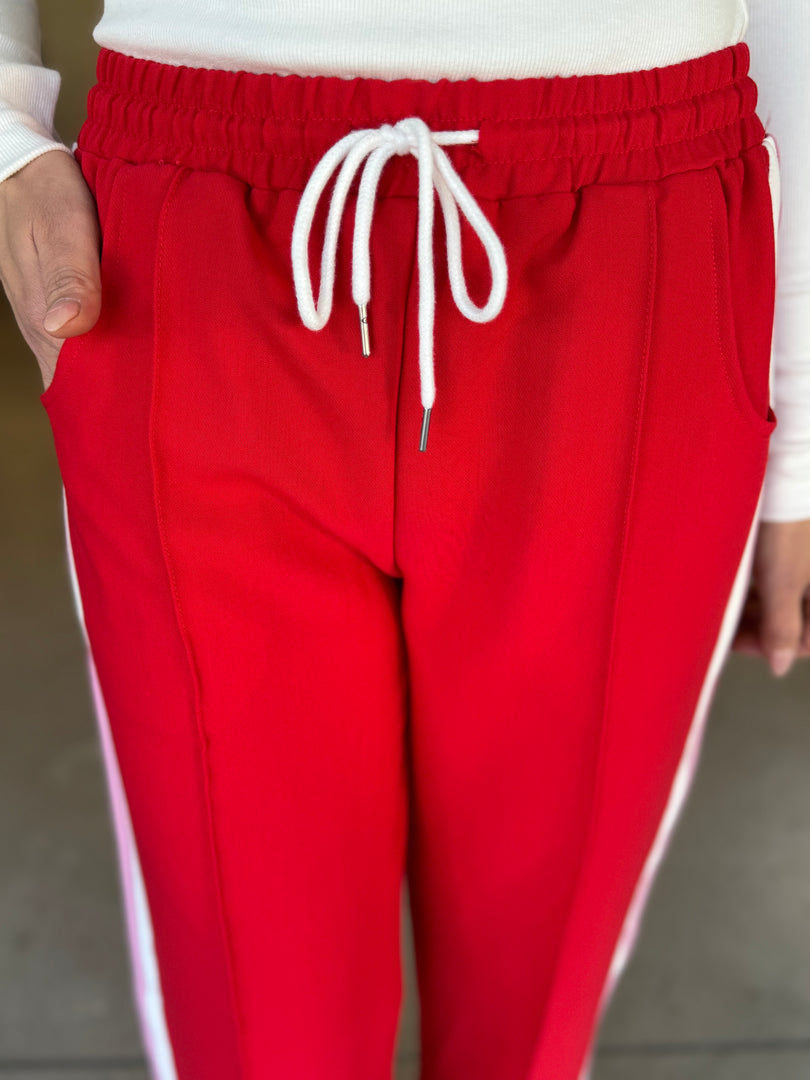 CASSIS TROUSER - RED