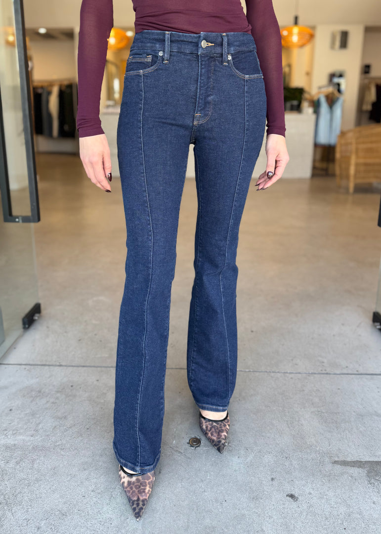 GOOD LEGS FLARE JEANS - DEEP