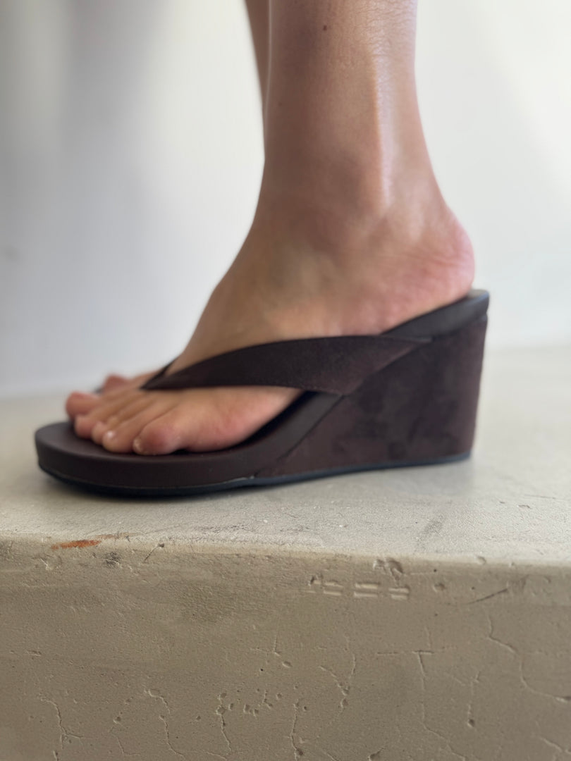 RAVYN HEEL - CHOCOLATE