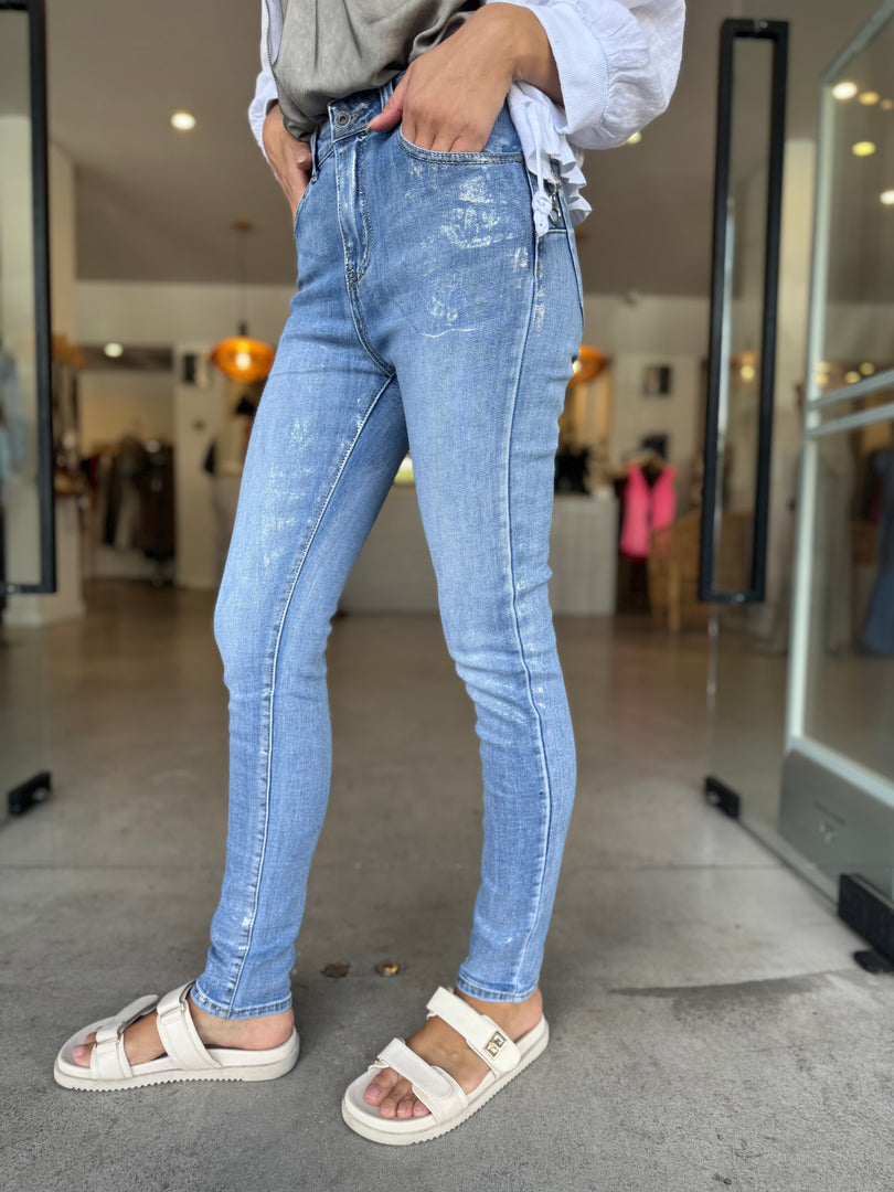 VAPORETTO MET FRONT JEAN - DENIM