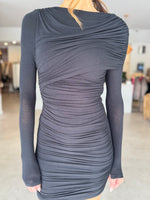 Load image into Gallery viewer, KAI MINI DRESS - SHADOW
