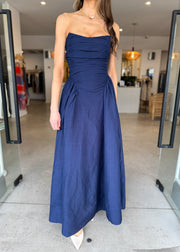 CELESTE STRAPLESS MAXI DRESS -MIDNIGHT