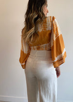 Load image into Gallery viewer, JOPLIN BOLERO MUSTARD TIE DYE
